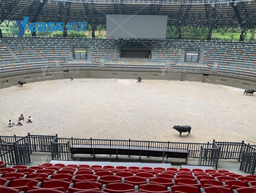 貴州省丹寨萬達(dá)小鎮(zhèn)斗牛場